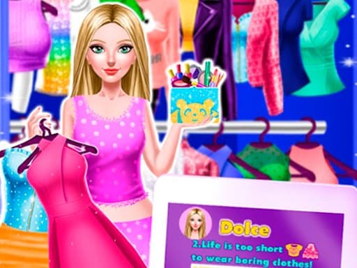 Play Dress up Barbie online