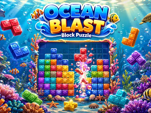 Play Ocean Blast: Block Puzzle online