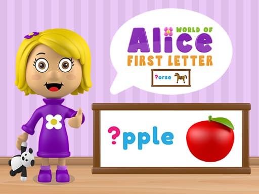 Play World of Alice First Letter online