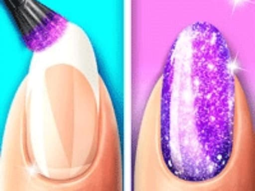 Play Fashion Makeup Nail Salon - Nail Game online