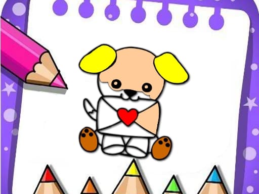 Play Easy Coloring Valentine online