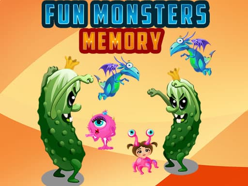Play Fun Monsters Memory online