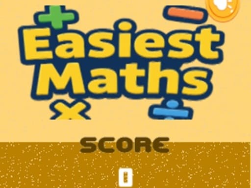 Play Easiest Maths online
