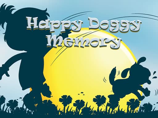 Play Happy Dog Memory online