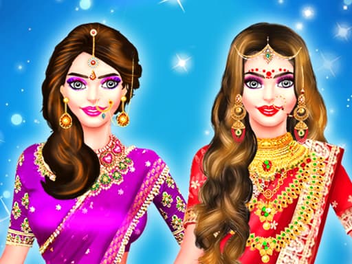 Play Indian Wedding: DressUp Makeup online