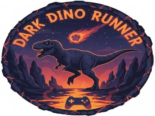 Play Dark Dino Runner online