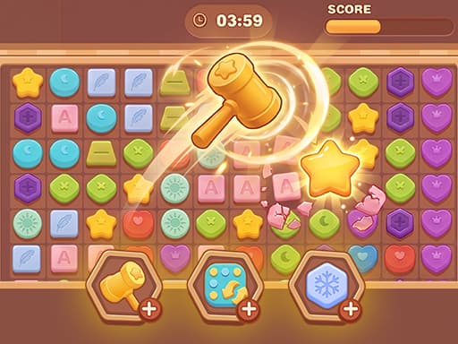 Play CANDY MATCH MOVE online