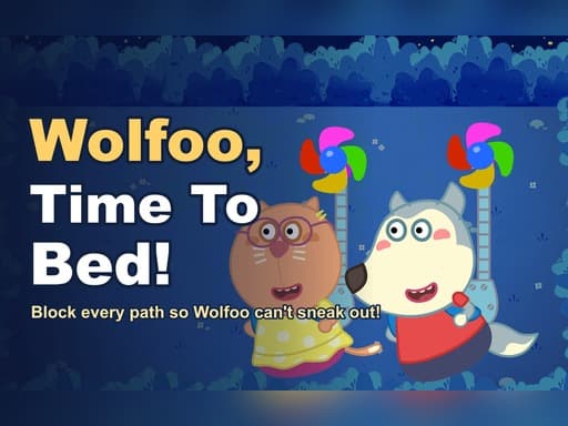 Play Wolfoo Time To Bed online
