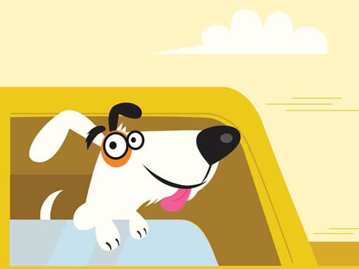 Play Adorable Puppies In Cars Match 3 online