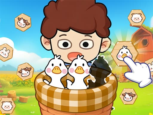 Play Farm Animal Sort Puzzle online