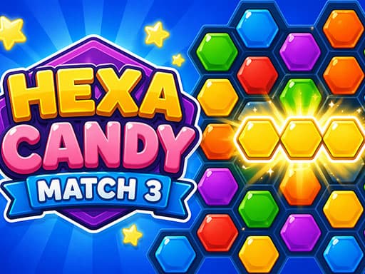 Play Hexa Candy Match 3 online