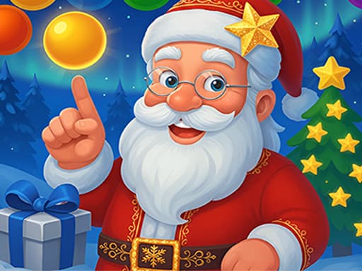 Play Christmas Bubble Shooter Game online