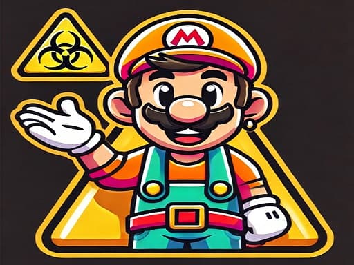 Play Super Mario Hangman online