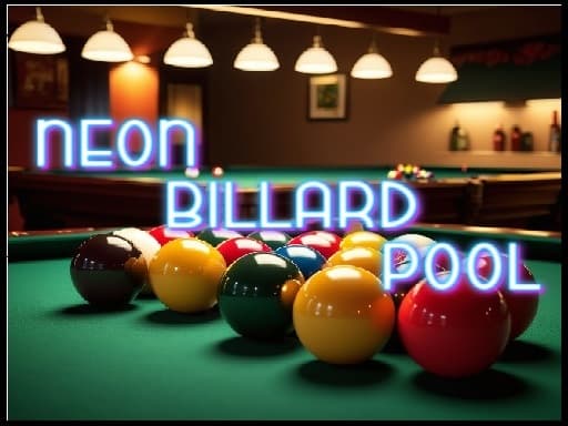 Play Neon Billard Pool online