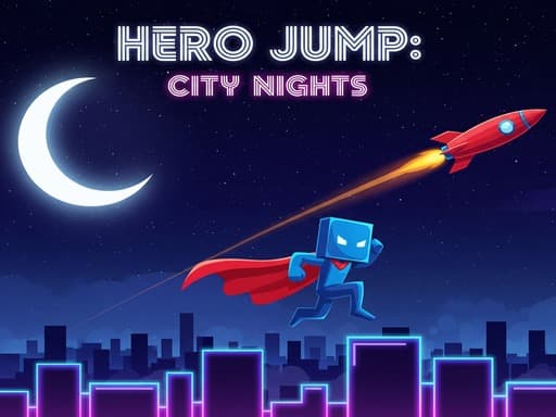Play Hero Jump City Nights online