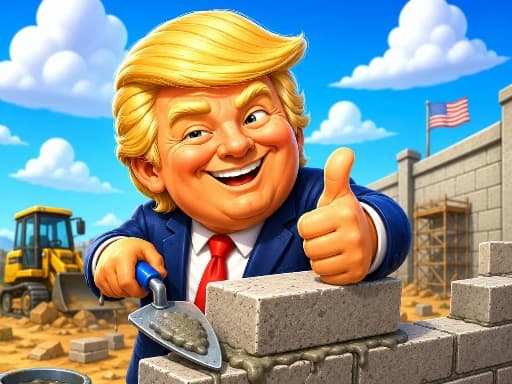 Play Trump Wall Building online