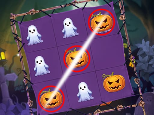 Play Halloween Tic Tac Toe online