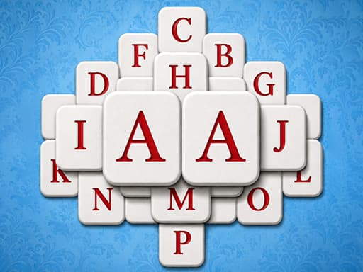 Play Alphabet Mahjong online