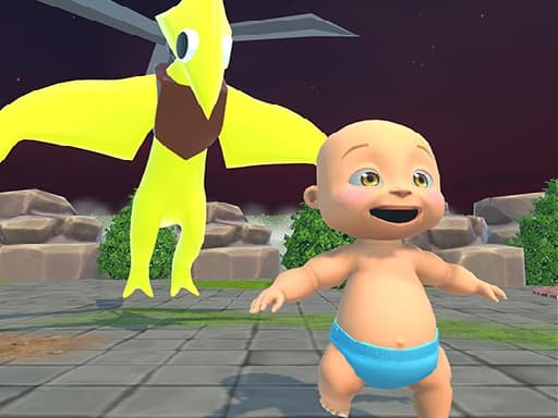 Play Hide Yellow Monster Survivor online