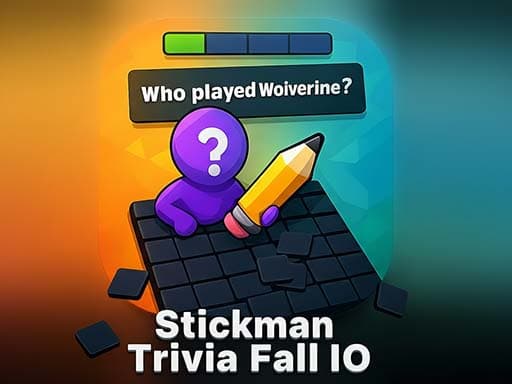 Play Stickman Trivia Fall IO online