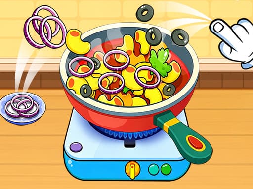 Play Kids Kitchen Cozy Cooking online