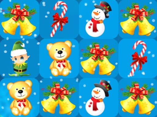 Play Santa Gifts Match 3 online