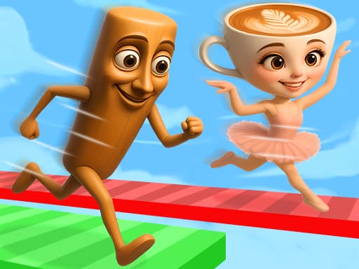 Play Brainrot Bridge Race 3D online