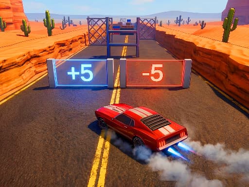 Play Drive and Dodge: Car Racing 3D online