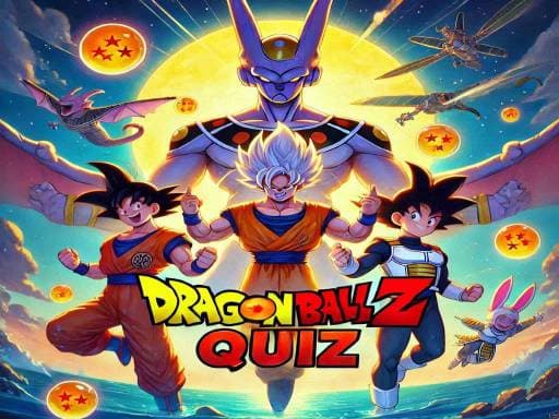 Play Dragon ball quiz online