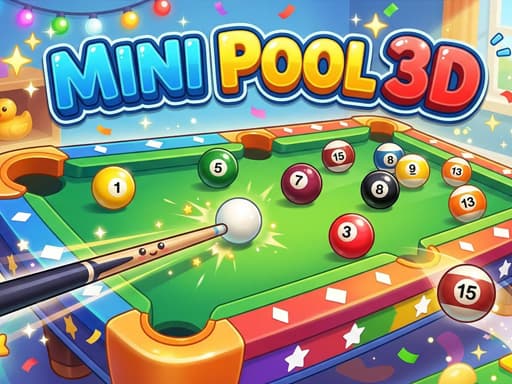 Play Mini Pool 3D online