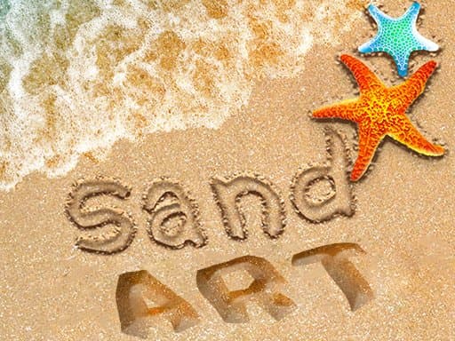 Play Sand Drawing Game : painting online