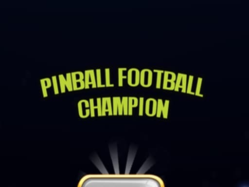 Play Pinball Football Champion online