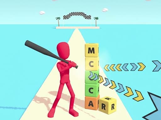 Play Letter Boom Blast Rush online