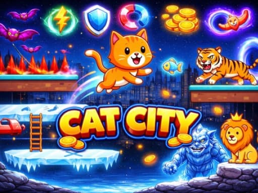Play CAT CITY online