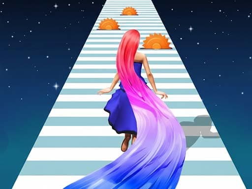Play Long Hair Rush Challenge online