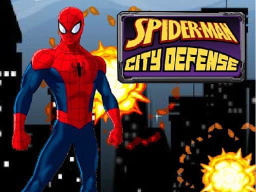 Play Spiderman City Defense online