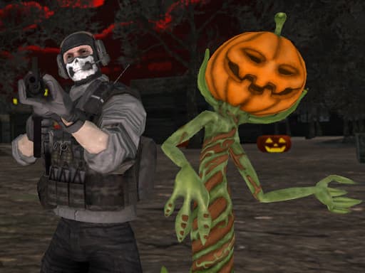 Play Halloween Multiplayer Shooter online