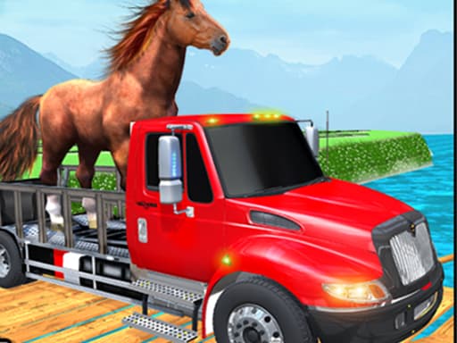 Play FARM ANIMAL TRANSPORT GAME online
