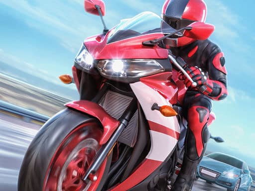 Play Rocket Bikes Highway Race online