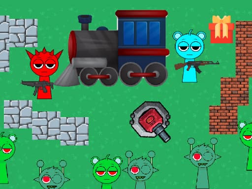 Play Sprunki Dead Rails online