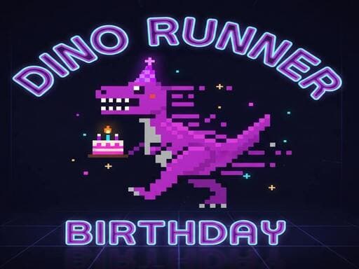 Play Dino Runner Birthday online