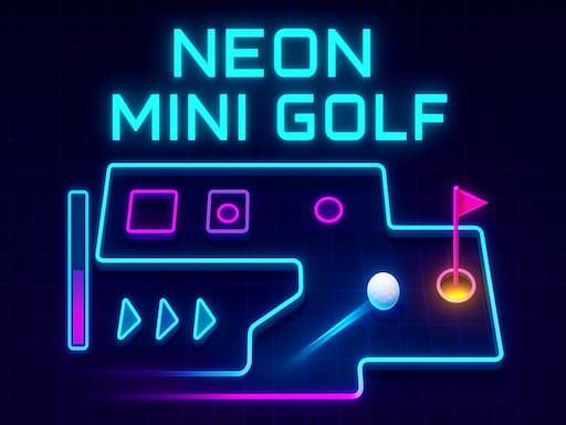 Play Neon Mini Golf online