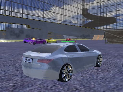Play XTREME RACING CAR CRASH 2019 online
