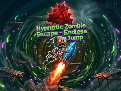 Play Hypnotic Zombie Escape Endless Jump online