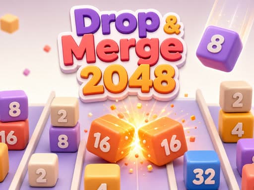 Play Drop & Merge 2048 online