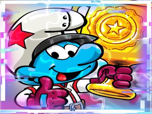 Play Smurf Match3 Puzzle online