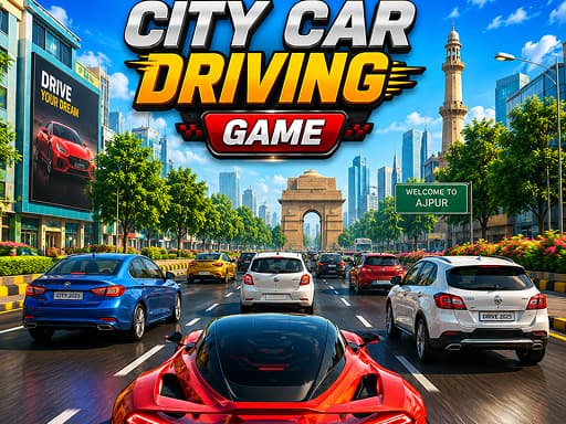 Play City Car Driving Game online