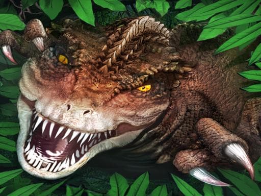 Play DINO WORLD - Jurassic dinosaur game online