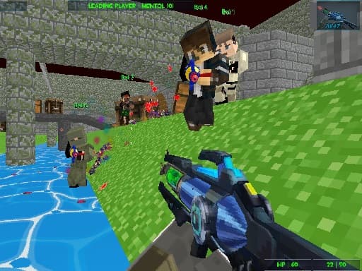 Play GunGame Paintball Wars online