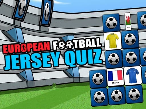 Play European Football Jersey Quiz online